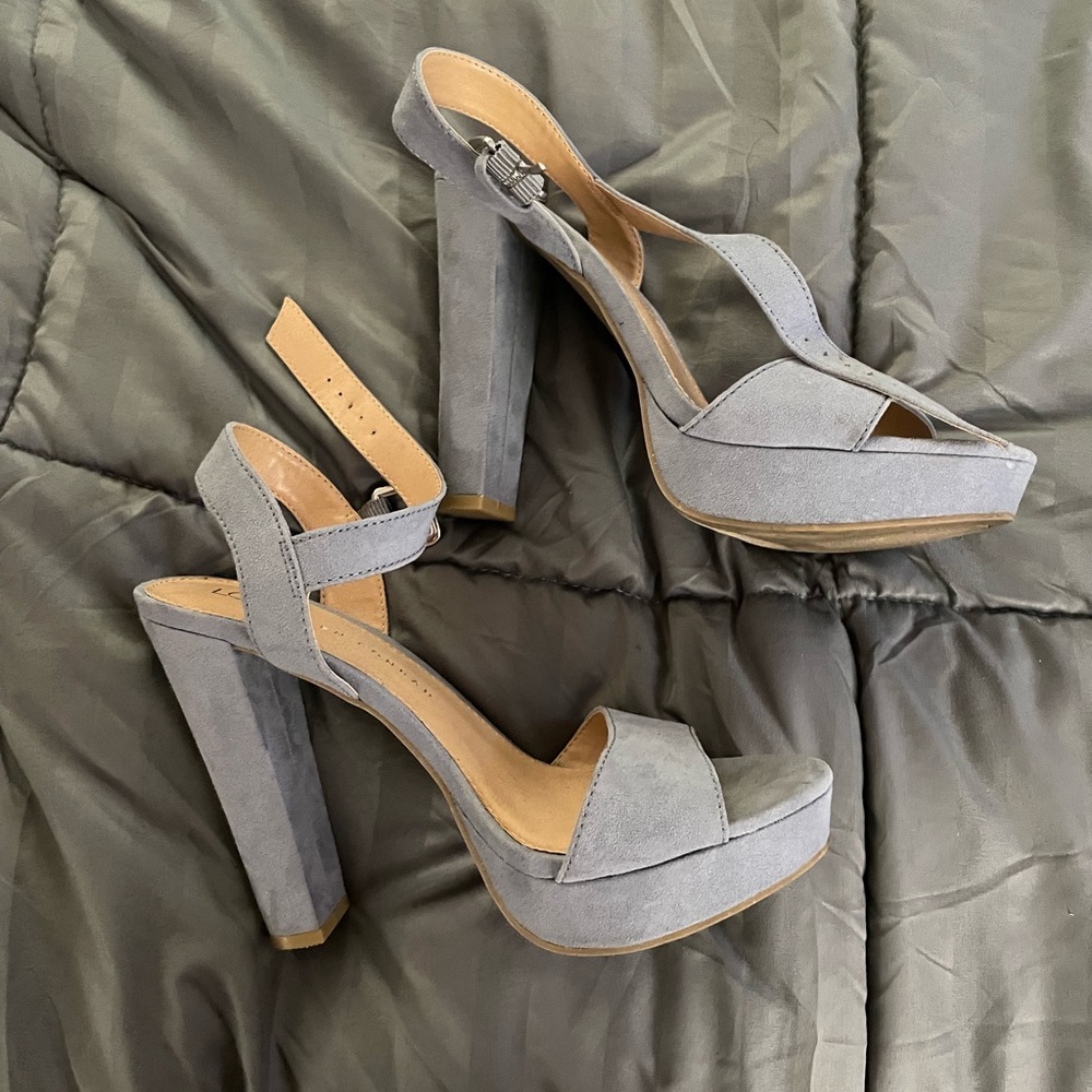 Lauren Conrad Baby blue heels